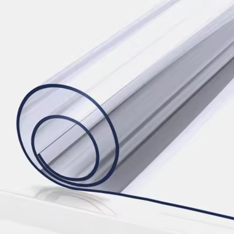 1.0 mm PVC Table carpet Transparent D' Waterproof Tablecloth Oil Table cloth living room Kitchen Gla