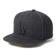 New Era Los Angeles Dodgers Denim Black 59FIFTY Fitted Cap