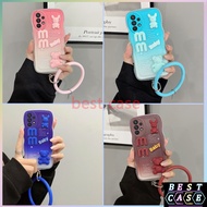 Casing Samsung A23 4G 5G Case Wavy Edge Phone Cute Case Samsung A32 4G A32 5G Three-dimensional Figure Doll with Bracelet Soft Case Camera Protector Full Case GZ