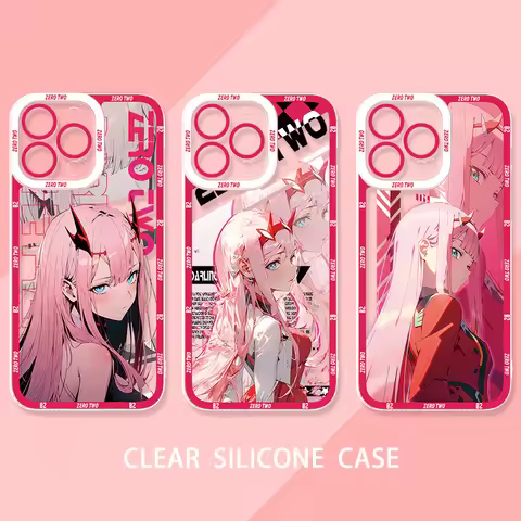 Darling in the Franxx Case For Xiaomi 14T 13T 12T 11T 10T 14 13 12 11 Lite 5G NE POCO F6 X6 Pro X3 N