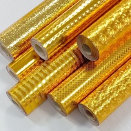 Dragon Pattern Gold Foil Paper Gold Sticker Self-Adhesive Buddhist Hall Dedicated Wallpaper Buddha T