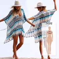 Oversize Crochet Beach Dress Cover up Sarong Kaftan Beach Tunic Plage Bathing suit cover ups Pareo B