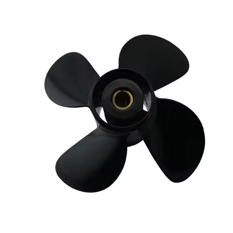 4 Blades BoatMan Outboard Propeller 9.25x9/10/11 For Tohatsu/Mercury Outboard Motor 9.9-20HP 14 Toot