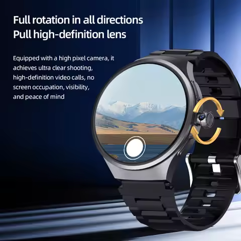 ZestBolt VP50 Smartwatch 4G/5G LTE Android system 1.75inch Large Screen Rotary Camera GPS WIFI Globa
