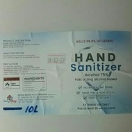 120ml 75% Alcohol Hand Sanitizer