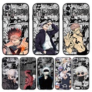 F2G anime jujutsu kaisen cartoon print anime handsome guy for Redmi 9 8A 9A 9T 9C NFC TPU soft black