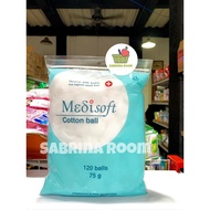 Medisoft Cotton Ball 120 balls Baby Cotton balls