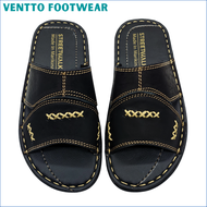 Ventto Footwear BIG SIZE Marikina Made Leather Sandals for Men Marikina Leather Slippers for Boys Na