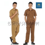 I5 Men's Short Sleeve Civil Servant Uniform, Civil Servant Uniform, Asn Uniform, Regional Government
