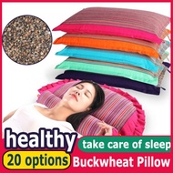 Pillow    Buckwheat Pillow Rough Cloth Whole Buckwheat Husk Single Pillow