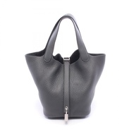 【二手】愛馬仕 HERMES 手提包 Picotin Lock PM 迷霧灰 其他 Picotin Lock PM 迷霧灰 女士 全新未使用