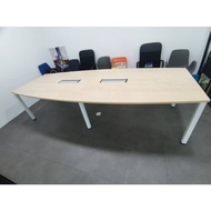 Boat Shape Meeting Table Conference Table (10 Feet/12 Feet/16 Feet) - Home And Office System - V-SL 