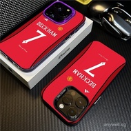 Sir David Beckham Phone case for iPhone 2025-2026 Season 16promax 15 plus 14 13 Manchester United 12