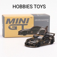 Mini GT 325 LB WORKS Toyota GR Supra JPS