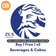 [Autoshop] ZUS VOUCHER BUY 1 FREE 1 Beverages & Cakes