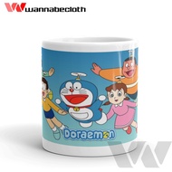 Doraemon Mug Doraemon Glass Anime Mug Anime Glass Custom Print Mug Doraemon Mug 4
