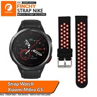 Finchy silicone strap Mibro GS Nike Two Tone smartwatch Replacement rubber Wristband watch Replaceme
