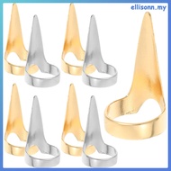 10Pcs Hair Sectioning Hair Parting and Selecting Tools Metal Nail Fingers Hair Parting Nail Fingers 