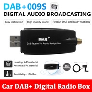 【CC】 Car DAB  Digital Radio Antenna Amplifier USB Receiver for 5.1