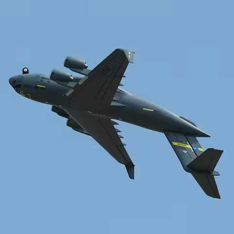 XFly Xunfei Model Four-Run-40mm C-17 Transporter Electric Model Aircraft Fixed Wings