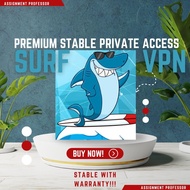 Surfshark VPN Premium Access Stable with Warranty