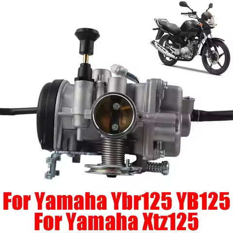 For Yamaha Ybr125 YB125 YJM125 YBR 125 YB 125 Xtz125 XTZ 125 Motorcycle Carburetor Carb With Double 