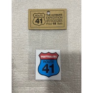 Sticker PHATTHALUNG ROUTE 41 (BIRU) Thailand 🇹🇭 (Saiz 3.5cm)