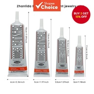 E6000 Super Glue Zhanlida 25/50/110ML Transparent Jewelry Decorations Glue Adhesive Sticky Drill Rhi