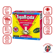 Obat Nyamuk Bakar Tiga Roda Anti Nyamuk Coil Jumbo 10 jam