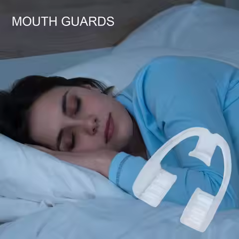 1Pc Silicone Dental Mouth Guard Stop Teeth Grinding Bruxism Eliminate Clenching Sleep Aid For For Bo