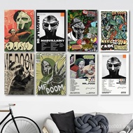 MF DOOM Music Pop Album Cover, HD Canvas Printing Poster, Home, Living Room, Room, Office Decoration