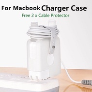 Ultra Thin Silicone Charger Protector Case  2023 for Macbook New Air 15.3 A2941 13.6 M2 A2681 pro 14