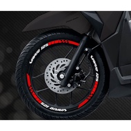 Vario 125 rim sticker, Vario 125 rim sticker