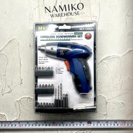 MOLLAR mesin bor obeng cas baterai cordless screwdriver set 24 pcs