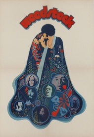 Richard Amsel Woodstock German Movie Poster