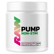 RAW Pump Stim Free Pre Workout | Non-Stimulant Pre Workout Supplement Powder Nitric Oxide Booster |