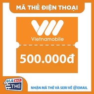 Mã thẻ nạp điện thoại Vietnamobile 500K