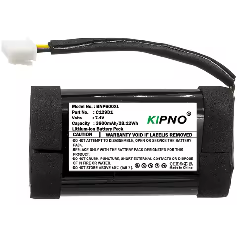 KIPNO 3800mAh Speaker Battery 2INR19/66,C129D1 for Bang&Olufse BeoPlay P6 11400 1140026