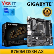 Gigabyte B760M DS3H AX DDR5 LGA 1700 Motherboard Only