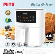 MITO Digital Air Fryer 4 Ltr Low Watt - DigiFry AF 1 - White