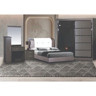 [TSB-BR214]5.5FT & 8FT Bedroom Set / 5.5 Kaki & 8 Kaki Set Bilik Tidur / Queen & King Size Full Set