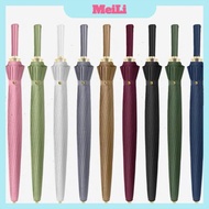 KAW Long Handle Umbrella Type 24 Spokes - Rain Umbrella Sunshade Waterproof Fabric Rain Cover, Umbre