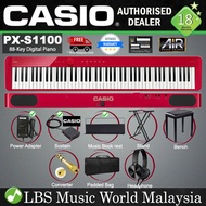 Casio PX-S1100 88 Keys Digital Piano Keyboard with Bluetooth (PX S1100 PXS1100)