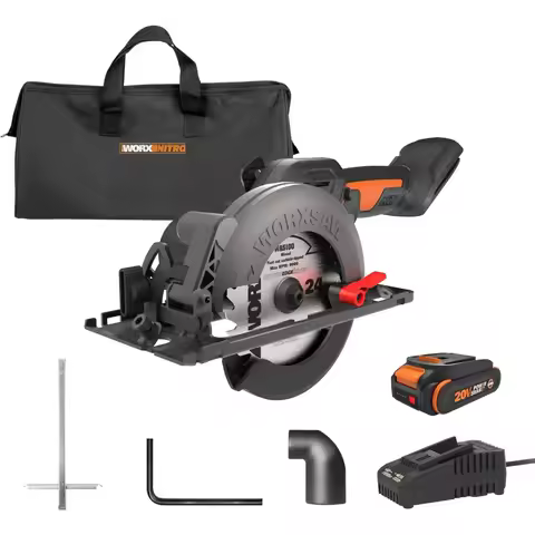 WX531L 20V WORXSAW 4.5 Cordless Compact Circular Saw