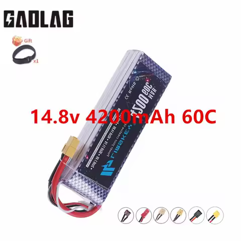Rechargeable Battery Lipo 14.8V 4S 4200mAh 60C-80C For RC Quadcopter Truck Drone parts battery 14.8 