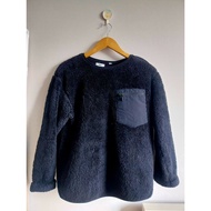 Uniqlo Fluffy Fleece Jacket Black Men