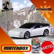HITAM PUTIH Matchbox Car Sedan 95 Subaru SVX White Black Roof MBX Road Trip