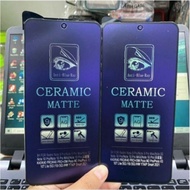 Temepered GLASS CERAMIC BLUE MATE REDMI NOTE 11, NOTE 11 PRO, NOTE 11 PRO PLUS