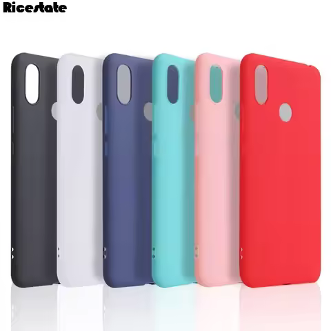 Matte TPU Funda Case For Xiaomi Mi6 Mi8 Mi9 CC9 CC9E Mi A1 A2 A3 Lite Case for Redmi Note 5 6 7 8 Pr