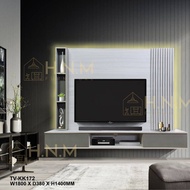 [HNM PERABOT] Modern Wall Mounted Tv Cabinet / Hall Cabinet / Tv Console / Hanging Tv Cabinet/Tv Max 50''